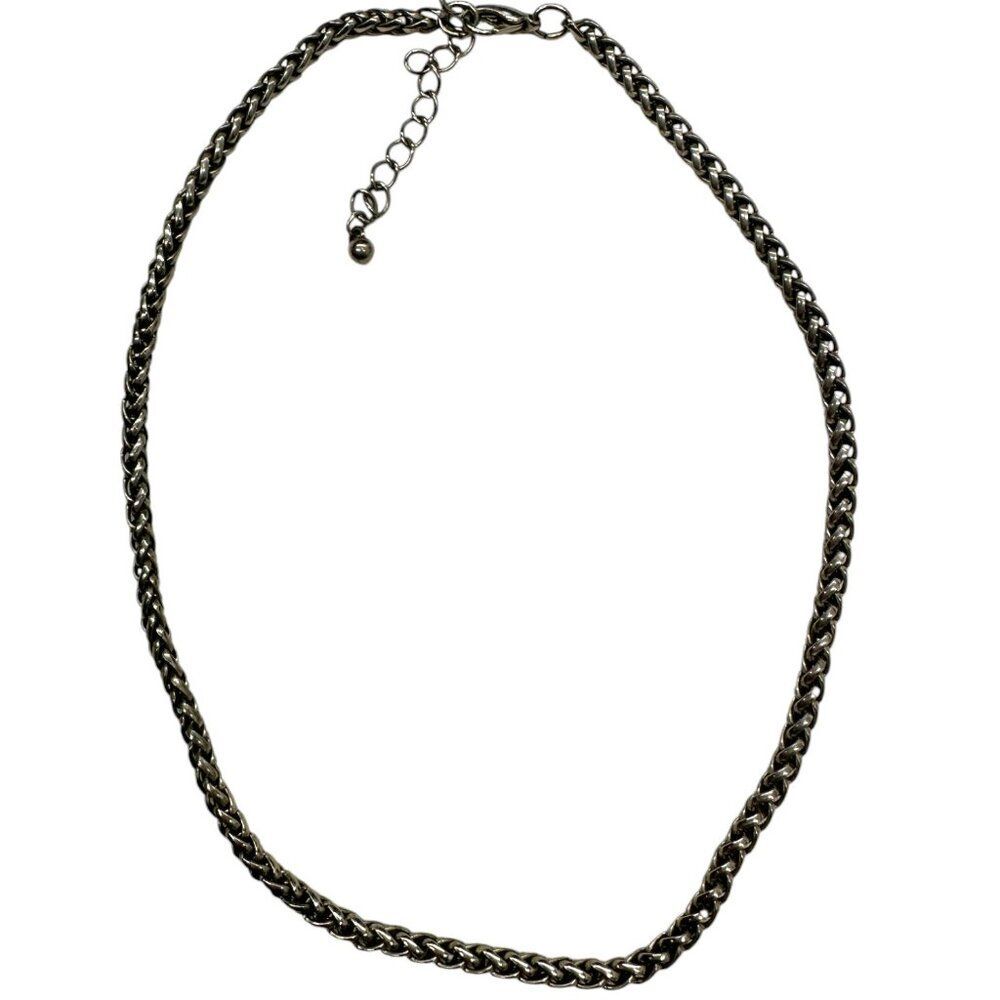 Silvertone Wheat Chain - Picture 3 of 5